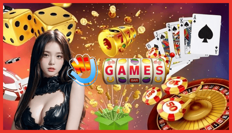 Variedade de 2000 jogos de caça-níqueis na HIGAME.